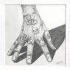 'Family', pencil on paper, 15x15 cm